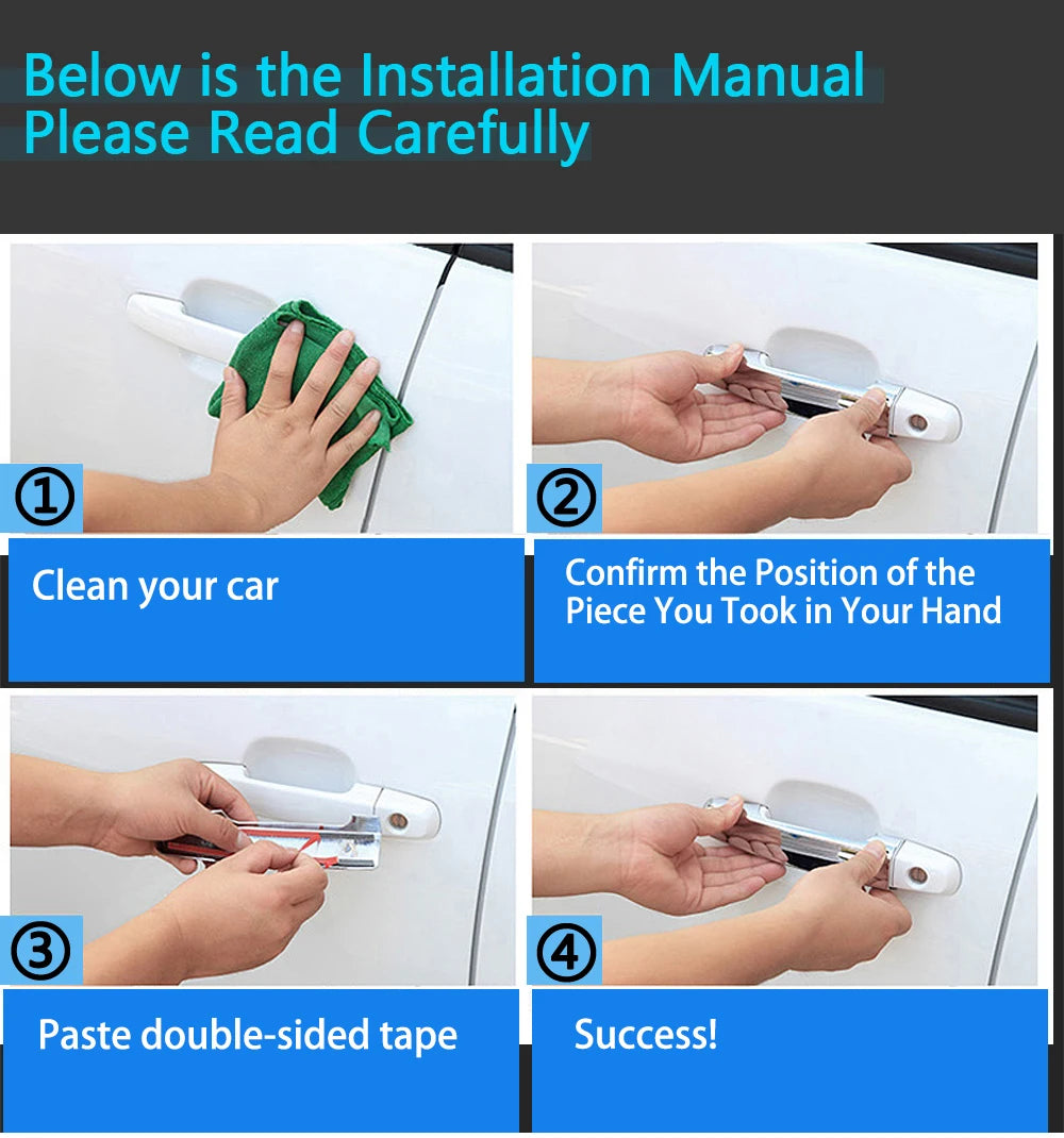Car Door Handle Cover Trim – Renault Megane 4 IV MK4 2016–2022 Car Door Trim Cover Vue