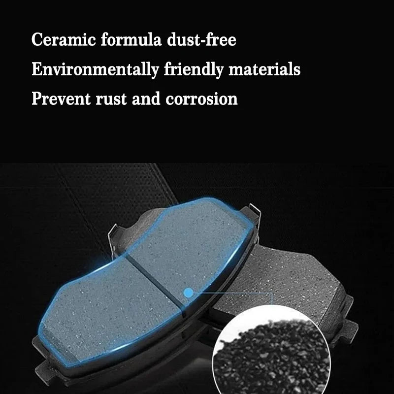 Ceramic Brake Pad Set for Zotye T700 & Z8 2017–2021 Ceramic Brake Pad Set Vue