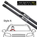 For Changan CS15 Pro Mini 2016~2024 2019 Front Wiper Blades Window Brushes Windscreen Windshield Cleaning Auto part Accessories Vue Style A RHD