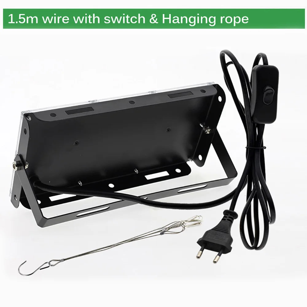 50W-200W Led Plant Grow Light Phyto Lamp Hydroponics Growing System Lamp For Indoor Greenhouse Flower Seed Grow Tent Lighting Vue