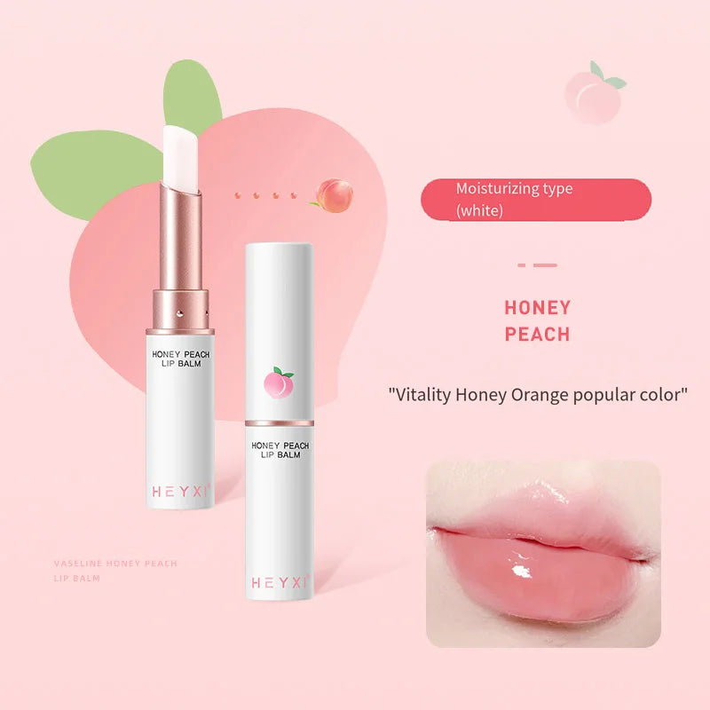 Peach doe lip lip balm warm lipstick lasting moisturizing light lines moisturizing non-greasy lip lip lipstick Vue