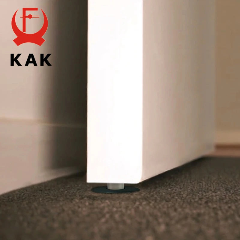 KAK Brass Door Stops Heavy Duty Door Holder Magnetic Invisible Door Stopper Catch Hidden Stainless Steel Door Stop Hardware Vue