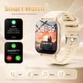 Kids Smartwatch 1.83 Inch Touch Screen Bluetooth Call Music Camera Control Message Push Sports Mode 260mAh Gift for Boys Girls Vue Silicone gold kids smartwatch