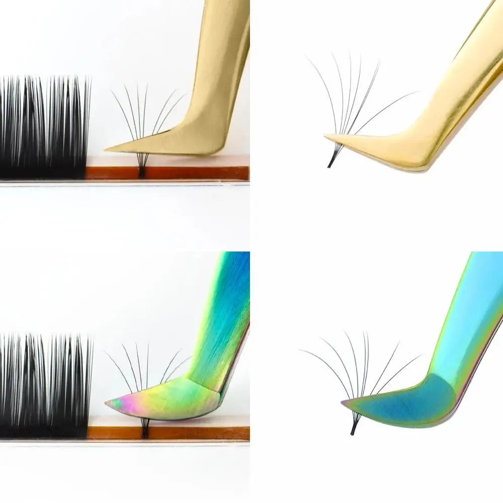 NAGARAKU Eyelash Extension Tweezers N-01/02/03 Makeup Stainless Steel Eyelash 3D accurate Clip Vue