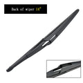 Fiat Marea 185 Weekend 1996–2002 Front & Rear Wiper Blades Wiper Blade Set Vue Rear Wiper