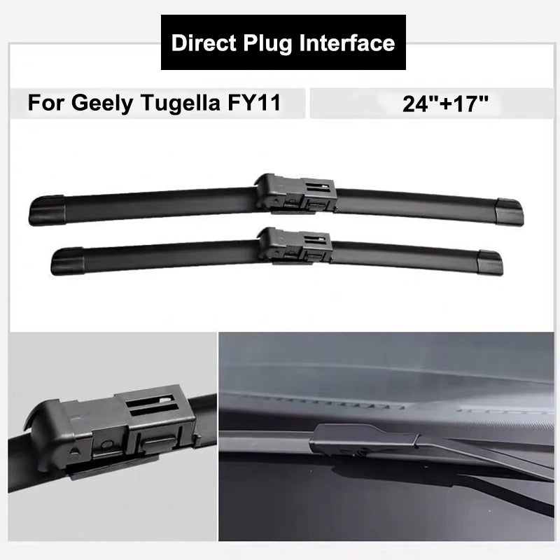 Dongfeng Rich 6 2018–2023 Front Frameless Wiper Blades Frameless Wiper Blades Vue