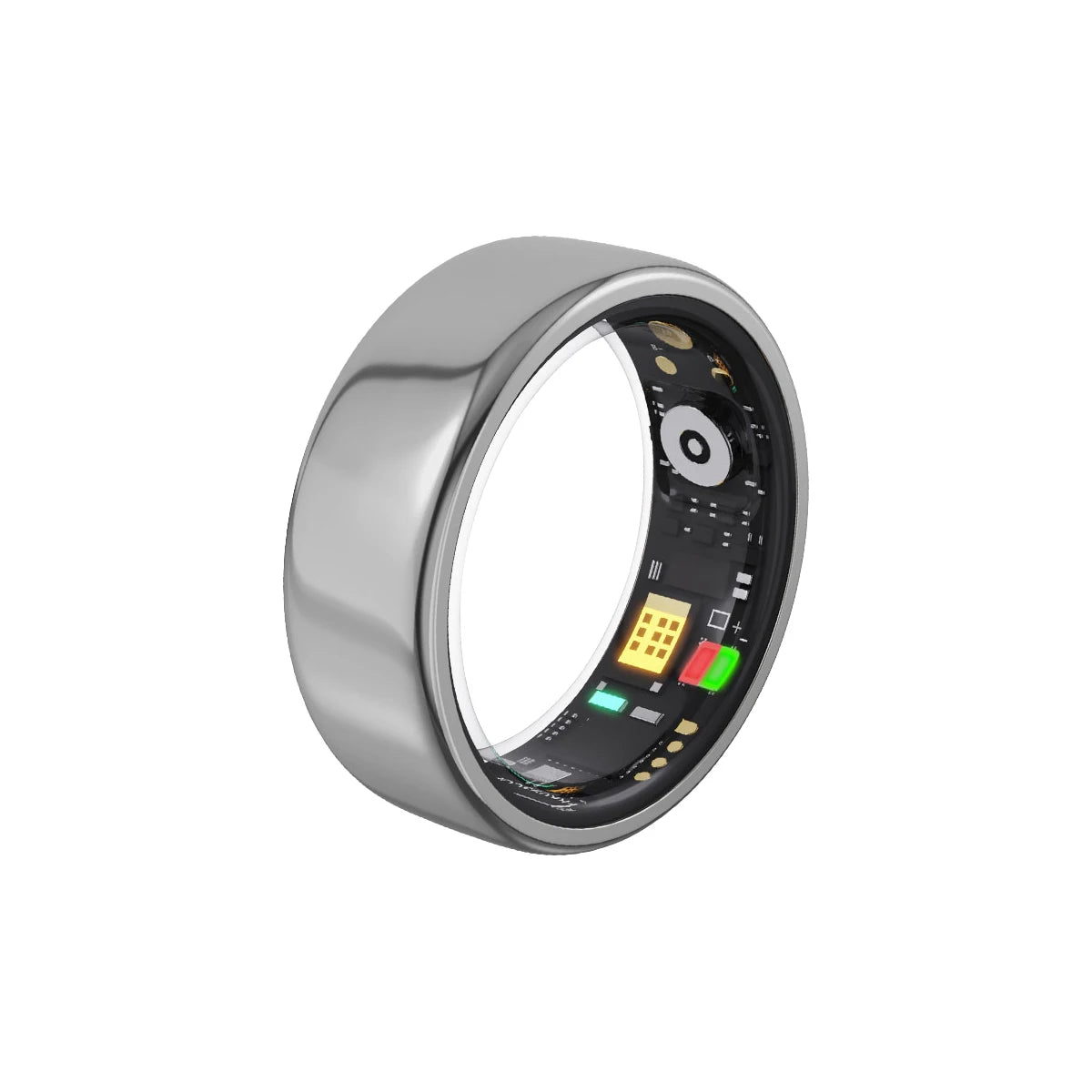 2025 New Smart Ring Sleep Blood Pressure Monitor Multiple Exercise Modes IP68 Waterproof Wirless Men Women Rings For Android iOS Vue Silver 7