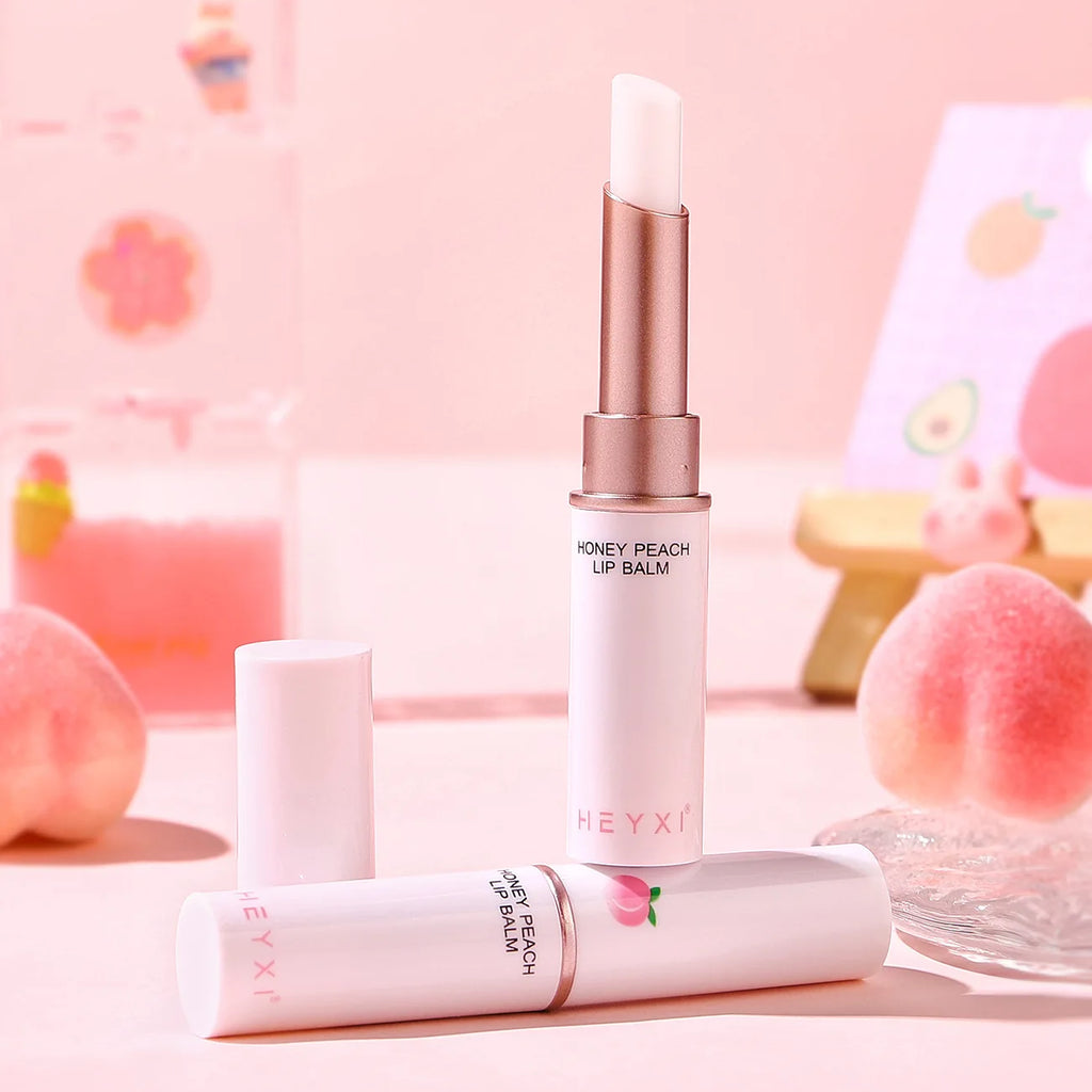Peach doe lip lip balm warm lipstick lasting moisturizing light lines moisturizing non-greasy lip lip lipstick Vue