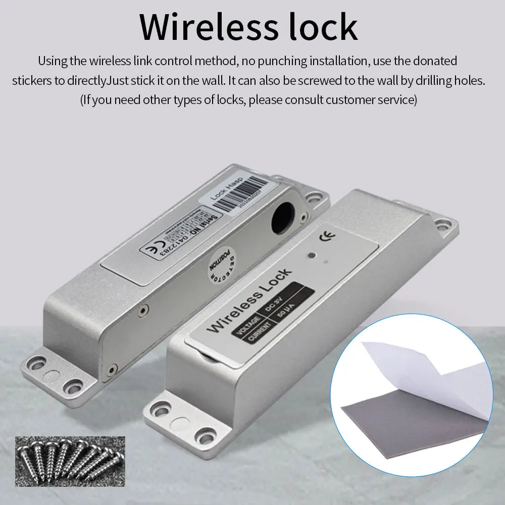 Waterproof Wireless Access Control Kits Electronic Gate Garage Door Opener Digital Set RFID Smart Lock Kit Access Control System Vue