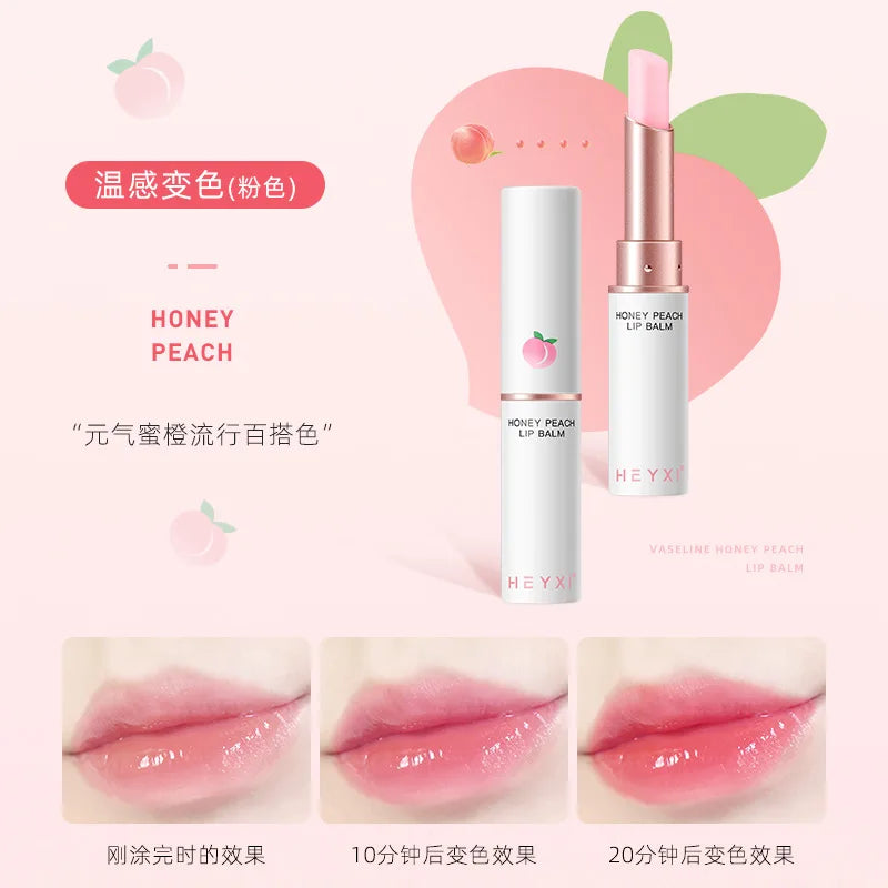 Peach doe lip lip balm warm lipstick lasting moisturizing light lines moisturizing non-greasy lip lip lipstick Vue TM-055-02