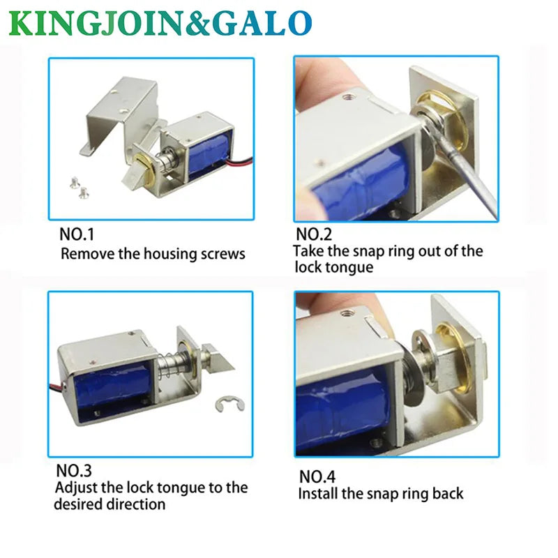 12V Cabinet case electric solenoid magnetic lock /Micro safe Cabinet Lock/storage cabinets electronic lock/file cabinet locks Vue