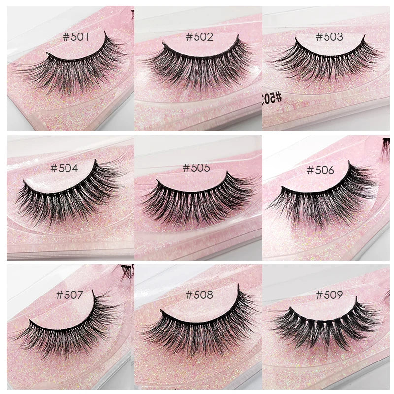 SHIDISHANGPIN Wholesale Eyelashes 3d Mink Lashes Natural Mink Eyelashes Wholesale False Eyelashes Makeup False Lashes In Bulk Vue