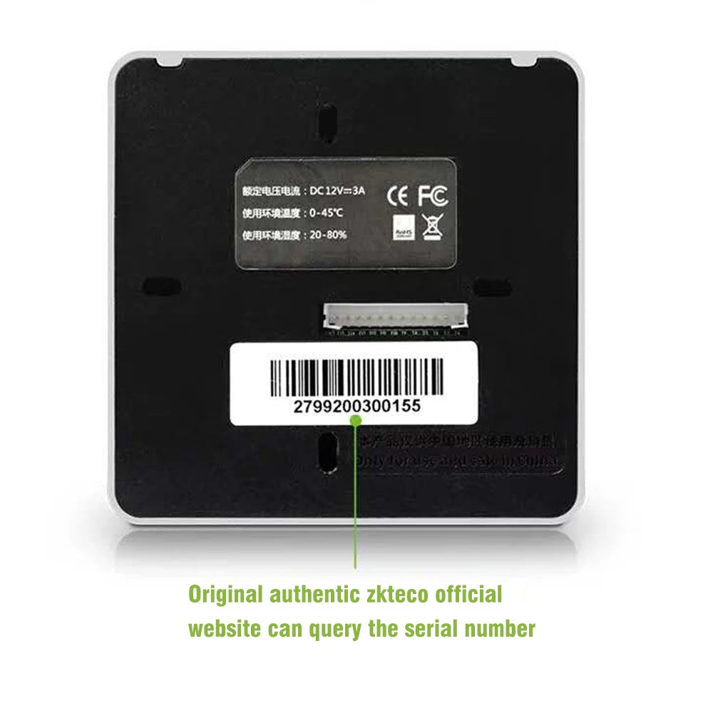Biometric Fingerprint Access Control RFID Keypad Card Reader Door Lock System 125KHZ 200 user Vue