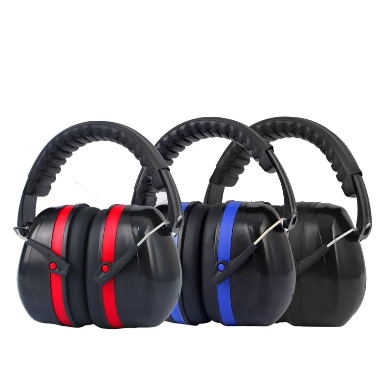 High Quality Anti-Noise Adjustable Head Earmuff SNR-35dB Ear Protector For Work Study Shooting Woodwork Hearing Protection Vue