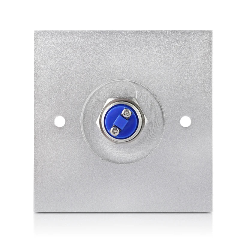 86*86mm Aluminum alloy Push Button Switch Exit Button Door release for door lock access control gate door opener Vue