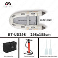 Aqua Marina U-Deluxe Inflatable Boat | 3–5 Person PVC Rowboat Inflatable Rowboat Vue BT-UD298 China Mainland