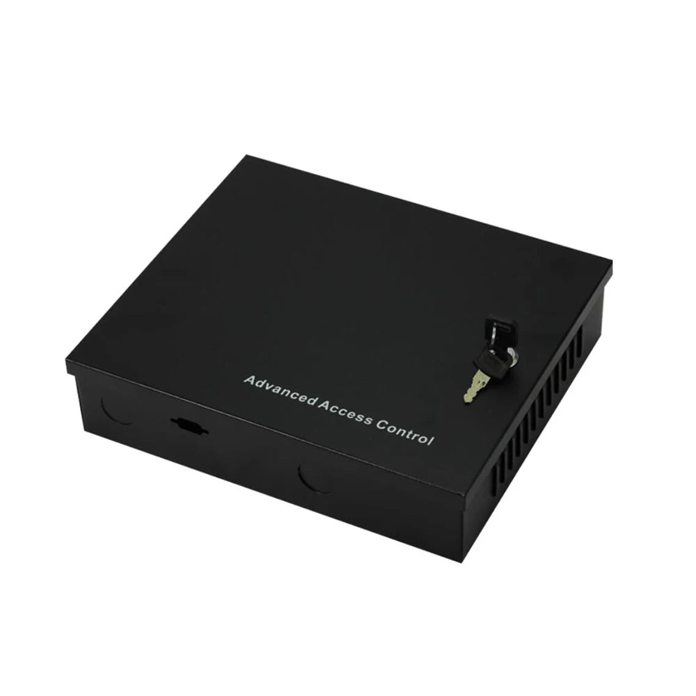 Metal Access Control Panel Board Box with DC12V 5A Power Supply for 1/2/4 Door Office Entry System - Converter Box Vue