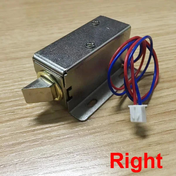 Electronic Door Lock Catch Door Gate 12V 0.4A Release Assembly Solenoid Access Control Lock Vue 12V 0.4A right