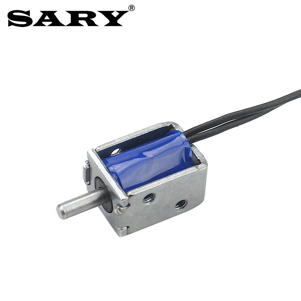 DC 5v small electric control lock mini electronic lock electric bolt lock miniature electromagnet solenoid electric bolt lock Vue
