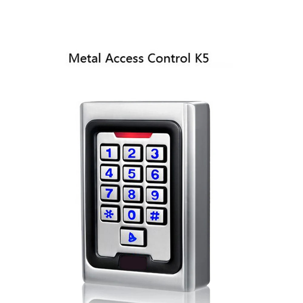 RFID Keypad Proximity Card Standalone 2000 Users Door Access Control Keypad Outdoor RFID Access Control System Vue