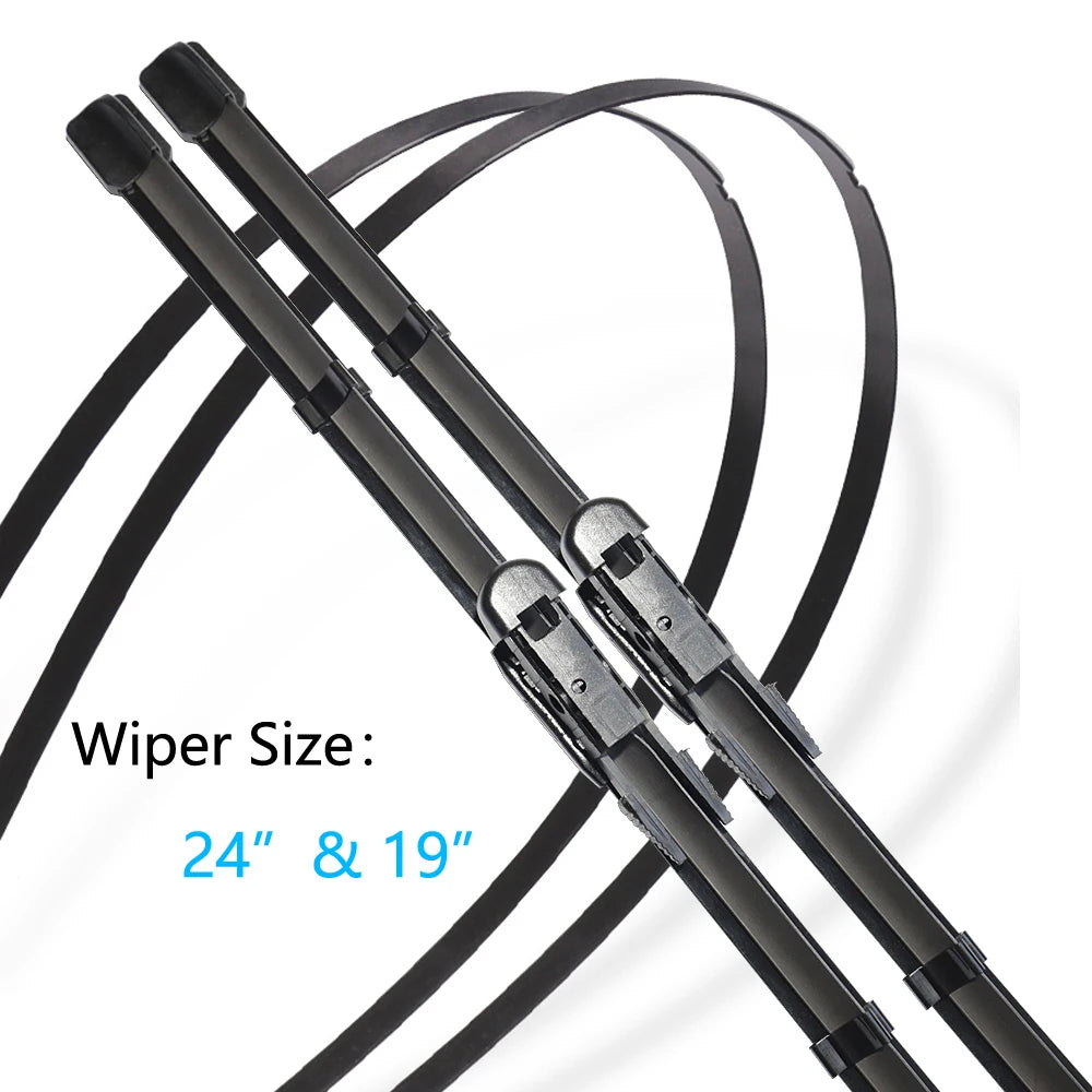 Car Wiper Blades for Audi A3 8P 2005~2012 Front Windscreen Windshield Wipers Car Accessories Stickers 2006 2007 2008 2010 2011 Vue