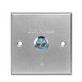 86*86mm Aluminum alloy Push Button Switch Exit Button Door release for door lock access control gate door opener Vue A86L backlight