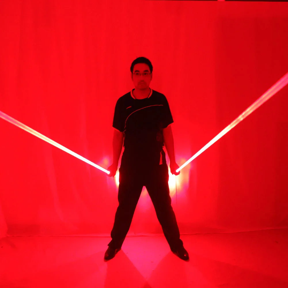 Dual Direction Red Laser Sword for Laser Man Show Big Beam Double Headed Laser Stage Performance Props Vue
