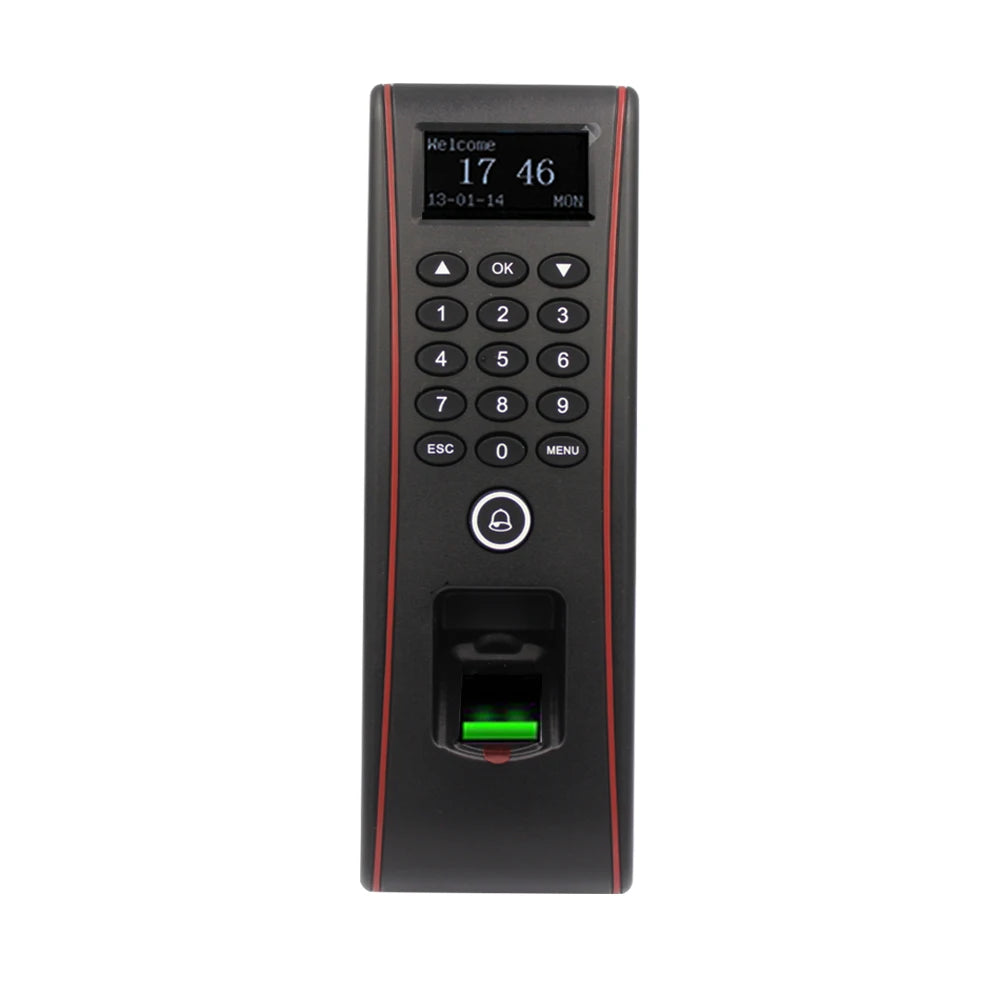 Outdoor Access Control RS485 TCP/IP USB Biometric Fingerprint Reader IP65 Waterproof 125Khz RFID Card Reader for Security Vue