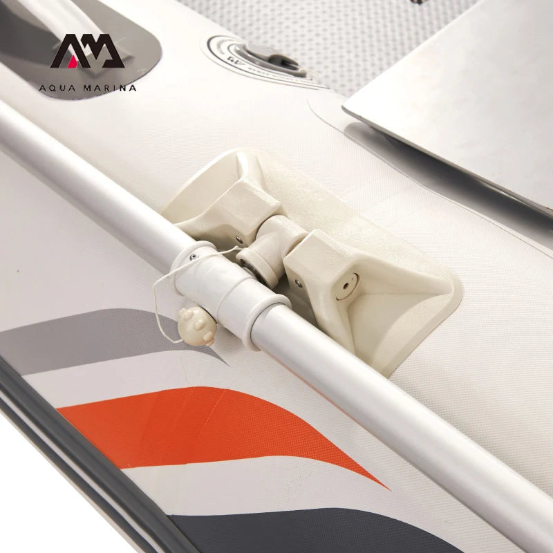 Aqua Marina U-Deluxe Inflatable Boat | 3–5 Person PVC Rowboat Inflatable Rowboat Vue