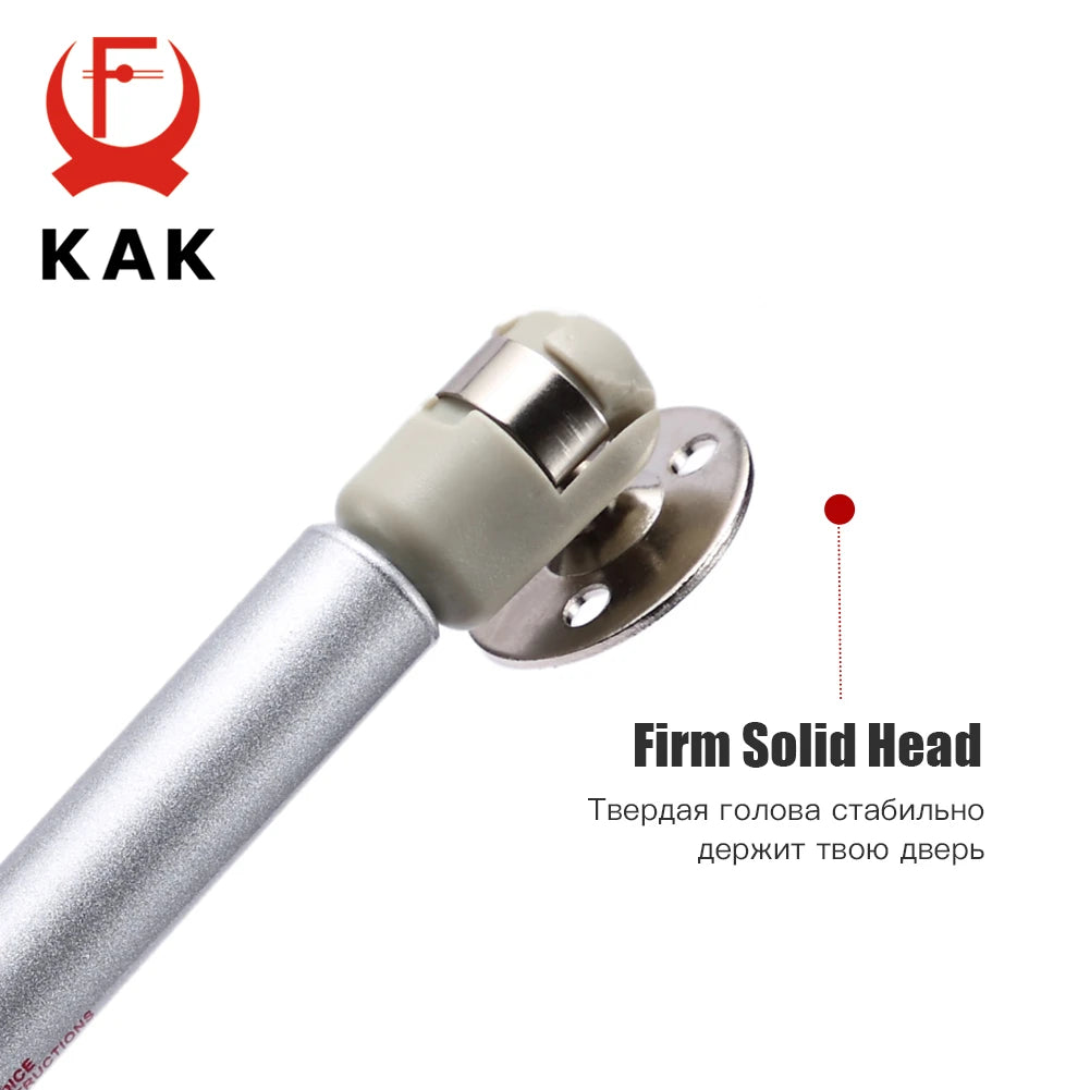 KAK 2 Pieces Soft Closing Cabinet Hinges 6kg to 10kg Bench Toy Box Lid Support Gas Strut Kitchen Cupboard Door Support Hardware Vue