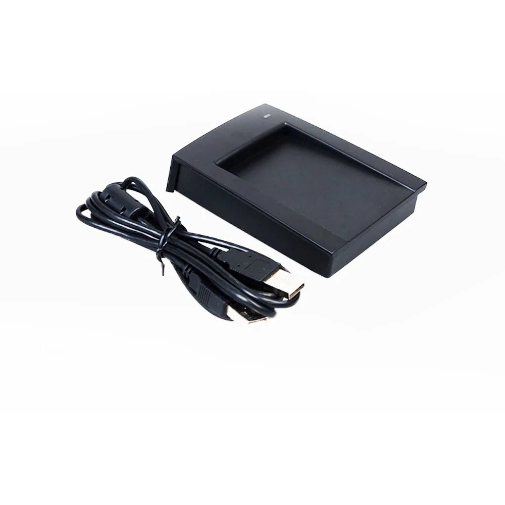 125Khz RFID 13.56MHz IC Card Reader Dual Frequency Writer 2in1 Desktop USB Reader Writer for Access Control Vue IC reader writer