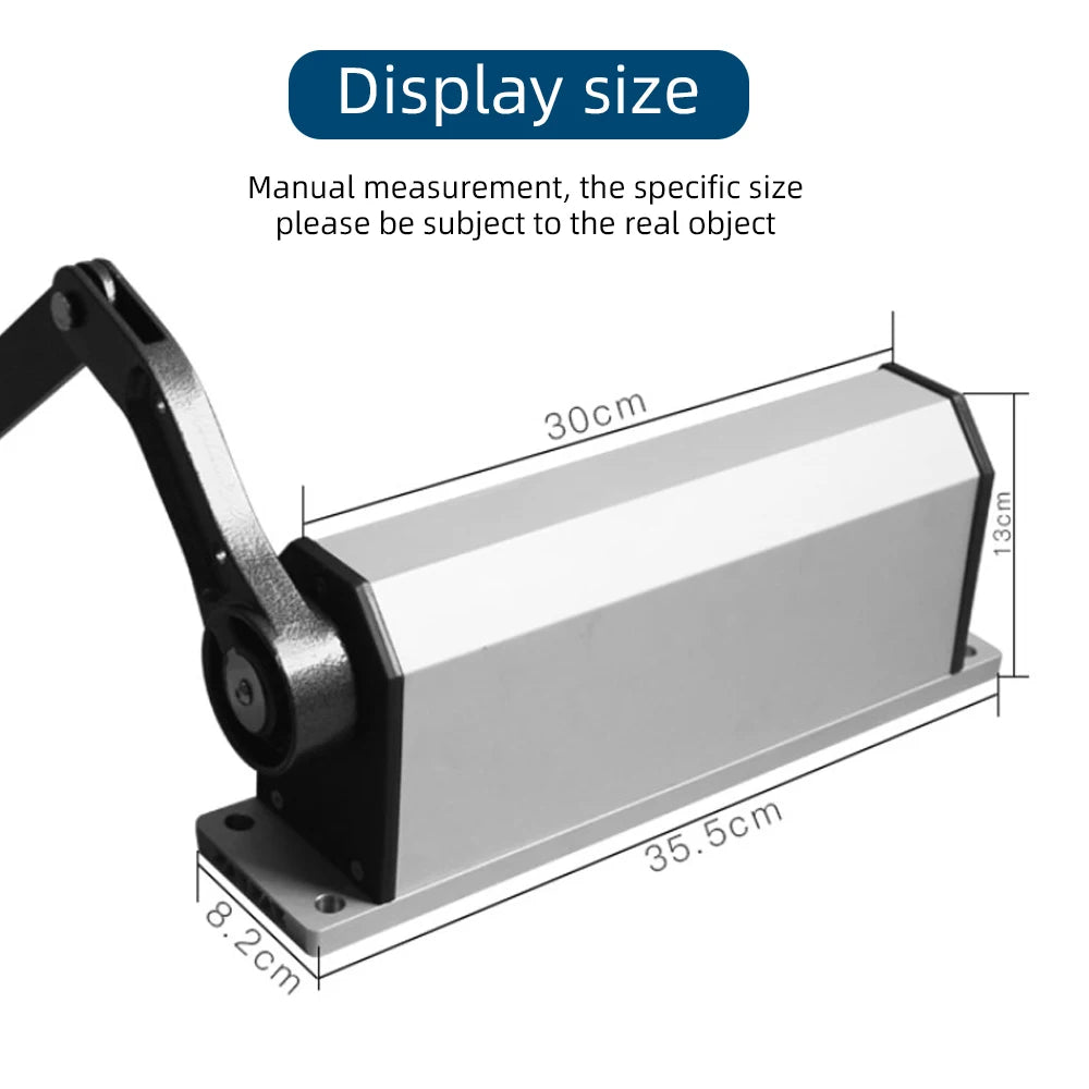 AC100-240V Automatic Gate Door Opener Side Mounted Rainproof Metal 90 Degree Electric Swing Door Operator Pull Arm Opener Vue