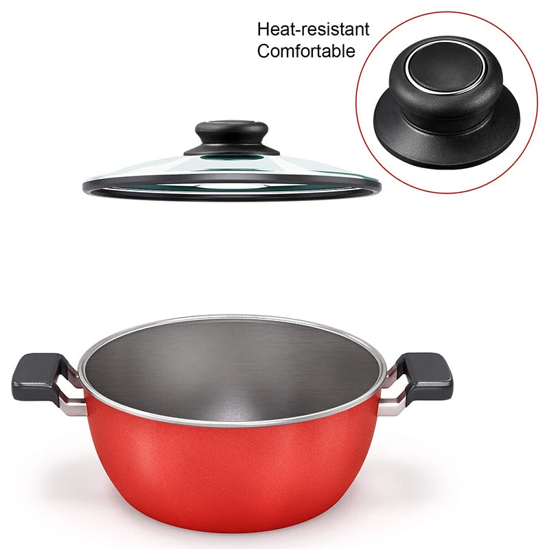 New 4 Pieces Pot Lid Knob Pan Lid Holding Handle Universal Kitchen Cookware Lid Replacement Knob Vue