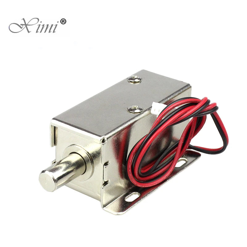 12V or 24V DC Mini Electric Metal Small Bolt Lock Magnetic for Drawer Locker Cabinet Vue