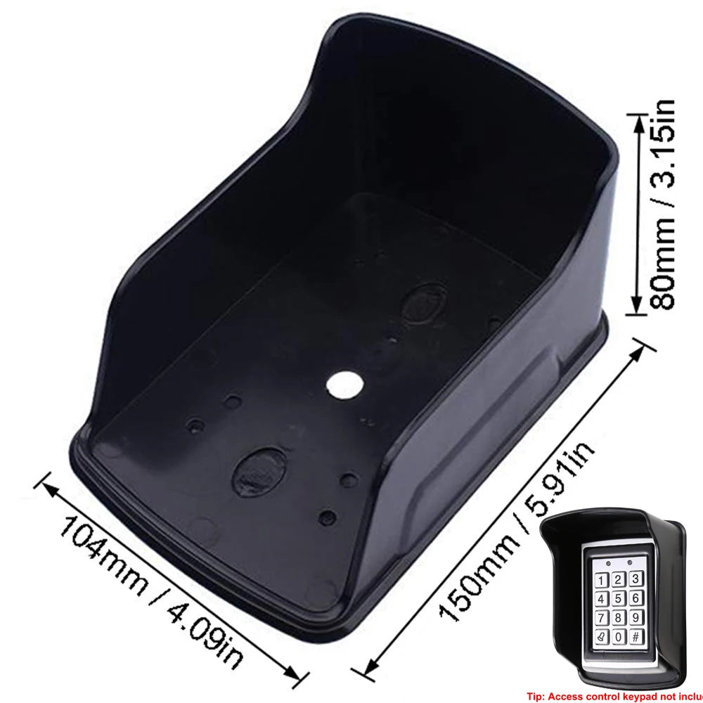 Plastic Waterproof Rain Cover for Access Control Keypad Controller Rainproof Protection Shell Vue