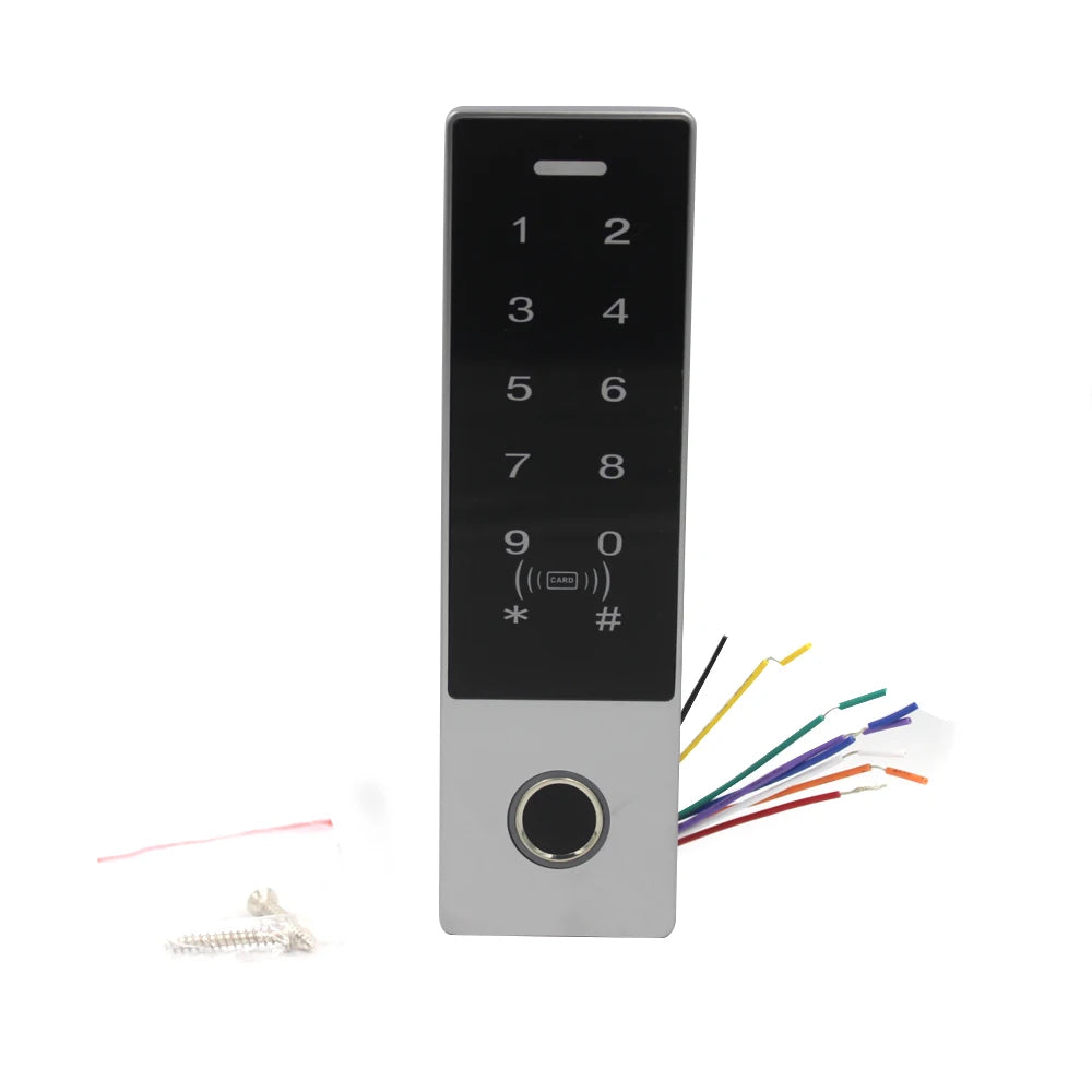 IP68 Waterproof New Metal Fingerprint Standalone Door Access Control System W/ 125Khz RFID Card Reader 2000 user Vue TF3 13.56MHZ