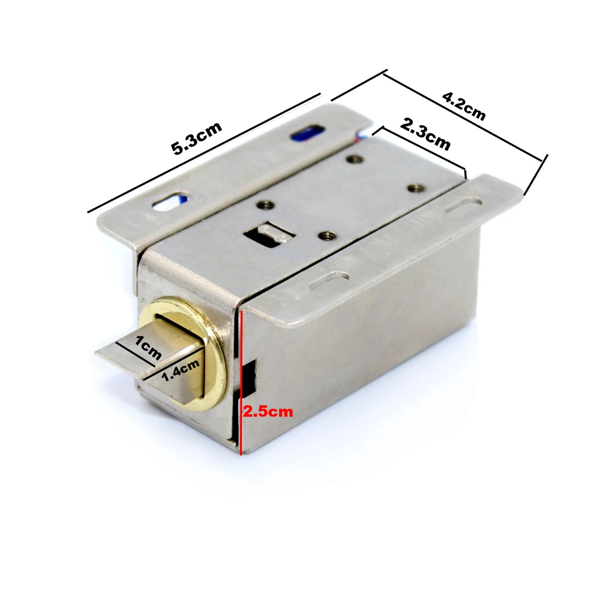 Electronic Door Lock Catch Door Gate 12V 0.4A Release Assembly Solenoid Access Control Lock 1 Order Hot Vue