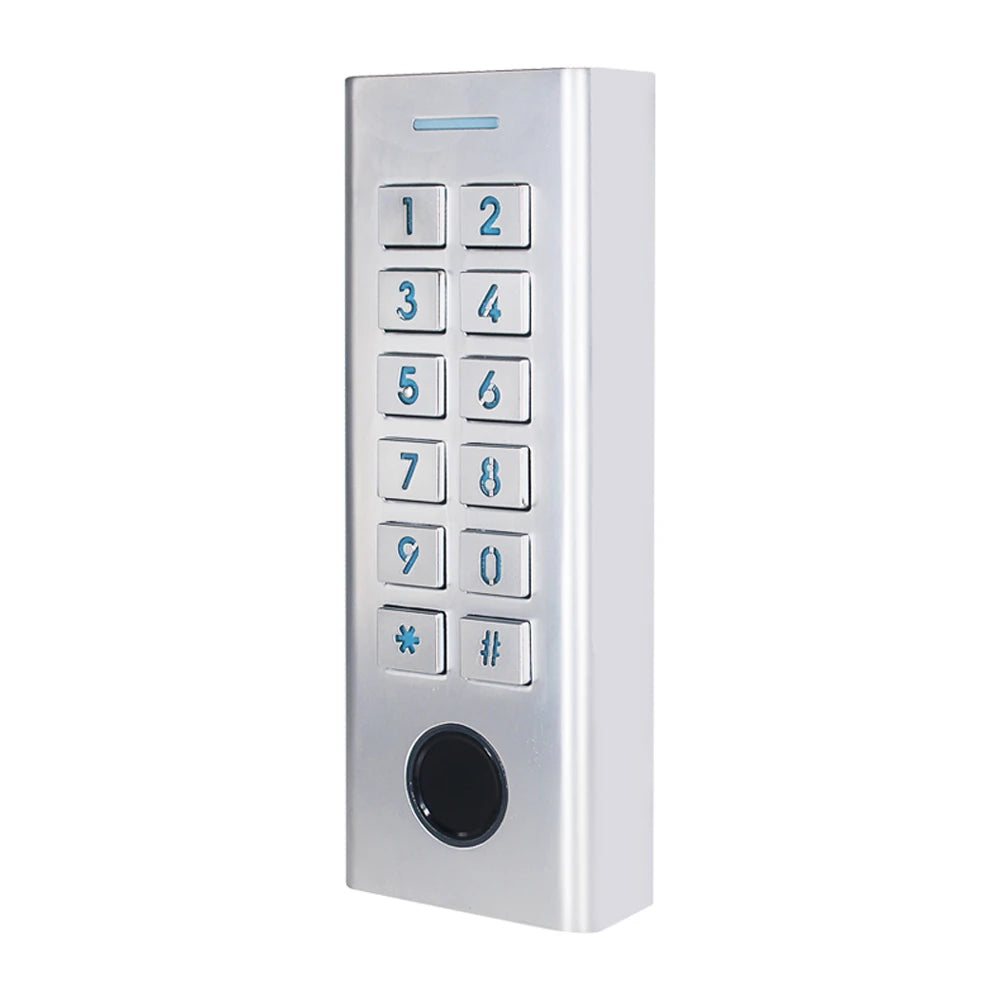 Metal fingerprint integrated card reader IP66 waterproof rfid door access control system Electronic Door Lock Reader Vue