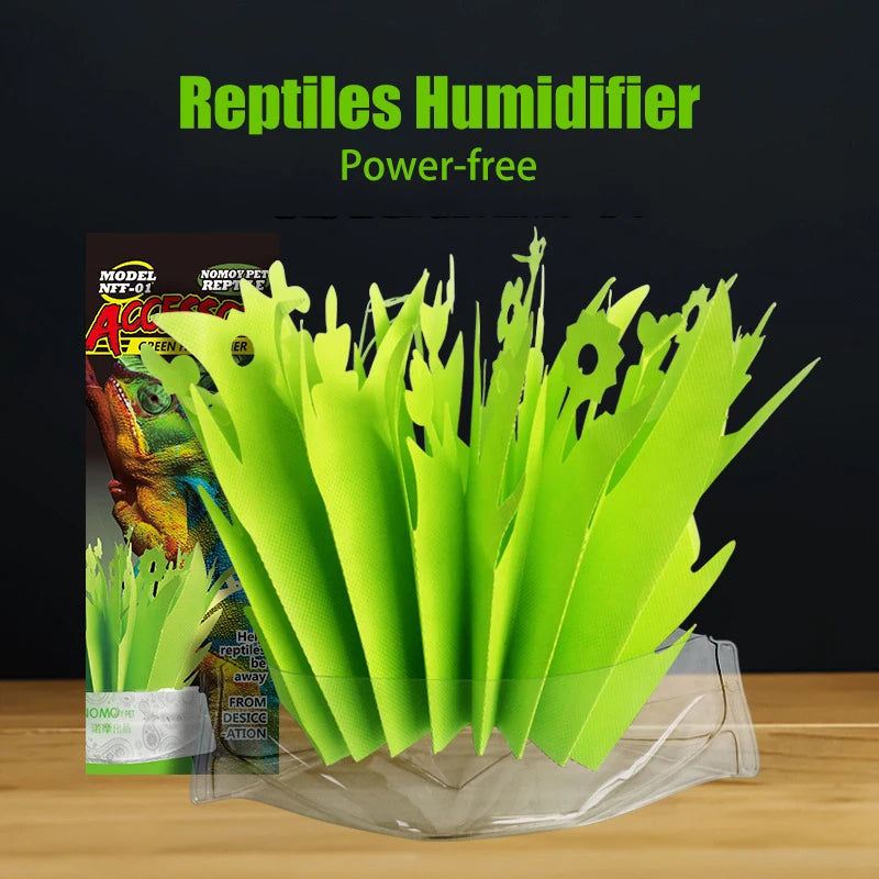 Reptiles Tank Landscaping Humidifier Power-Free Reptile Fogger Air Humidifier Plastic Plant Grass Decorations Accessories Vue Default Title