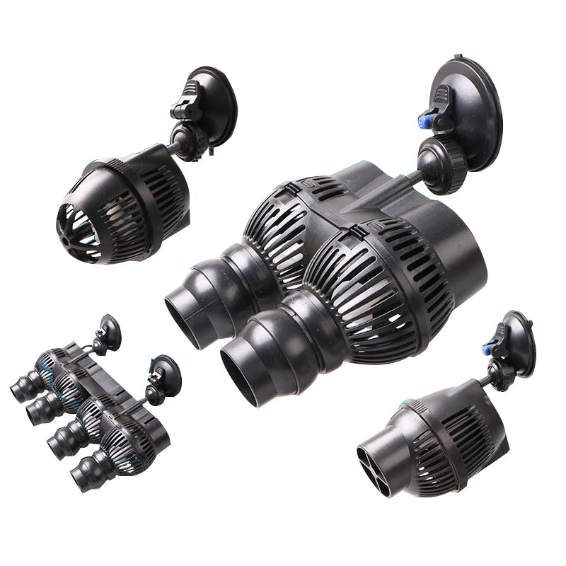 Aquarium Fish Tank Wave Maker Pump Wavemaker Water Pump Submersible Aerobic Pump Water Circulation Pump Flow Pump Surf Pump 220V Vue