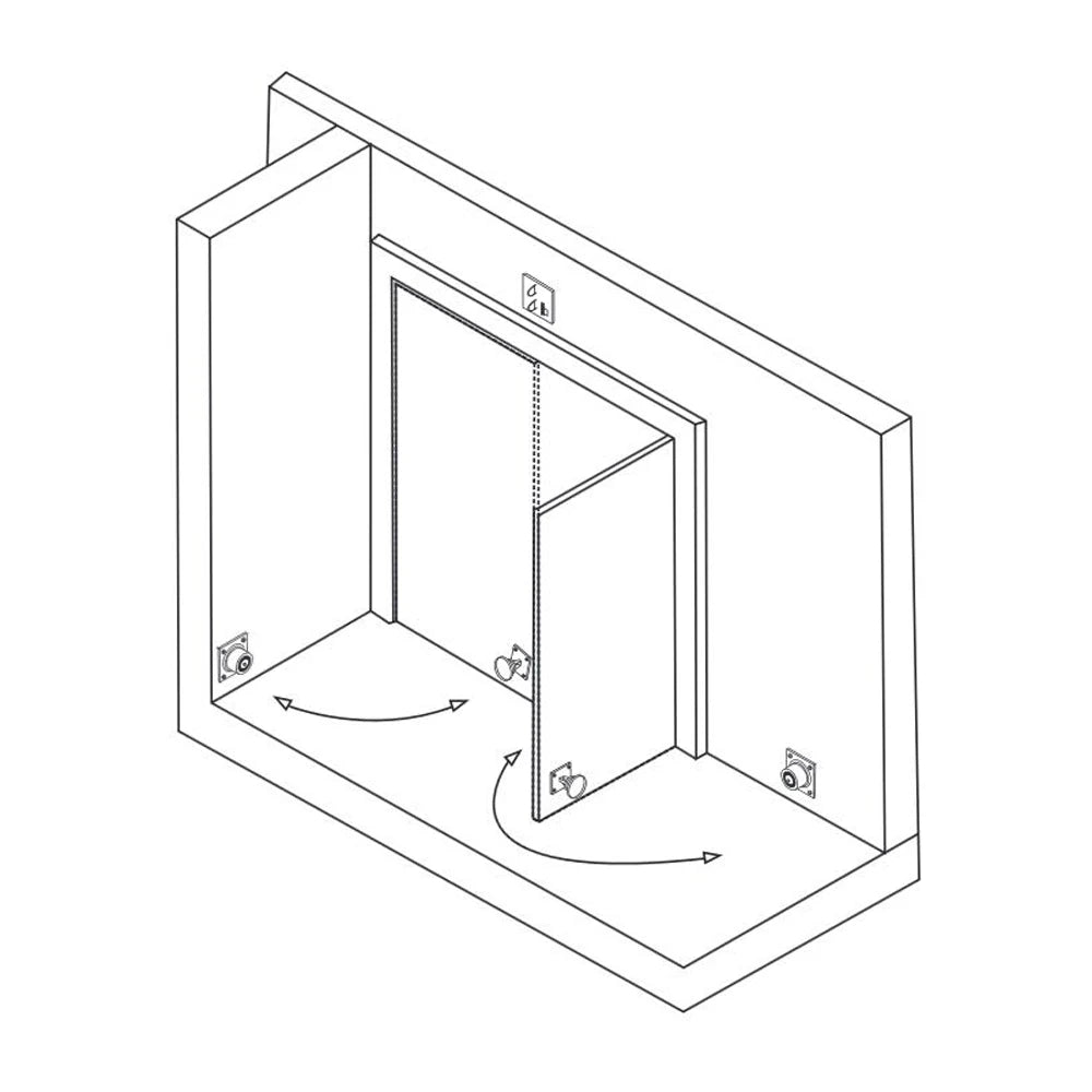50kg Electric Magnet Fire Door Holder Door Stop Doorstop Security Emergency For interior doors Basic Door Holder Wall Mount Vue