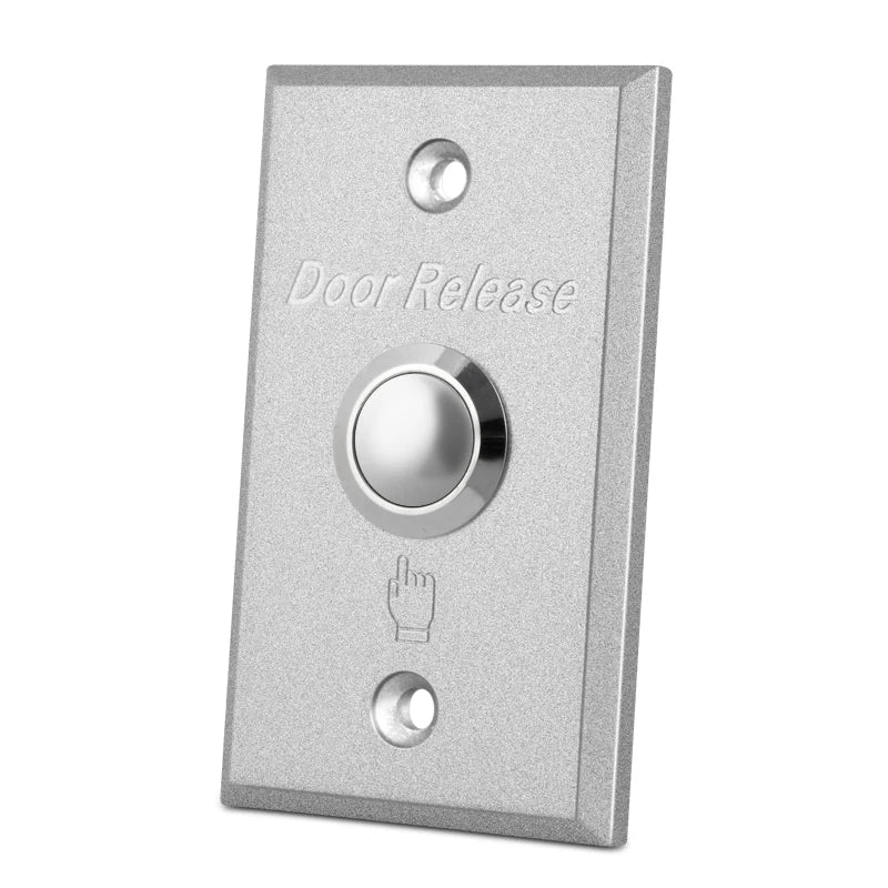 86*50mm Aluminum alloy Push Button Switch Exit Button Door release for door lock access control gate door opener Vue