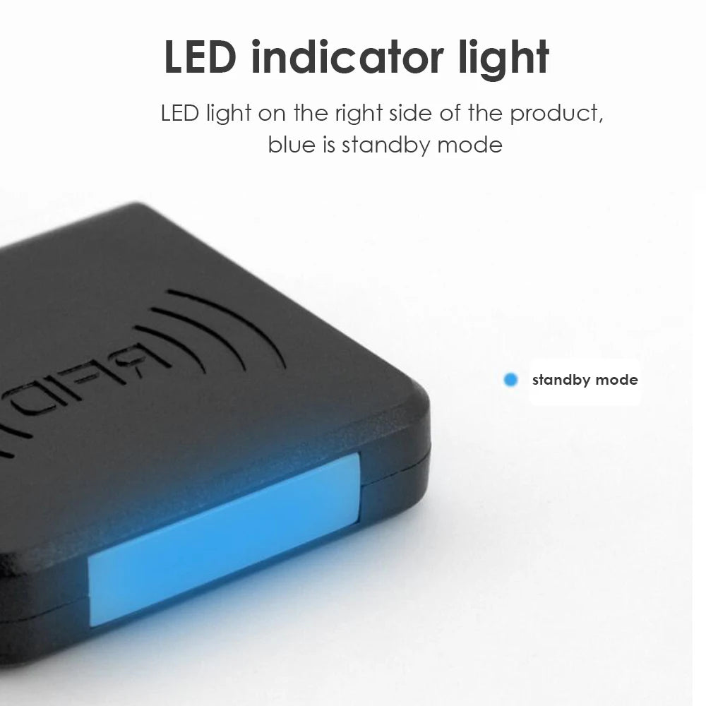 Mini Portable RFID ID Card Reader 125KHz USB Smart EM Card Reader for Win8 Android OTG Smart Phone Support Vue