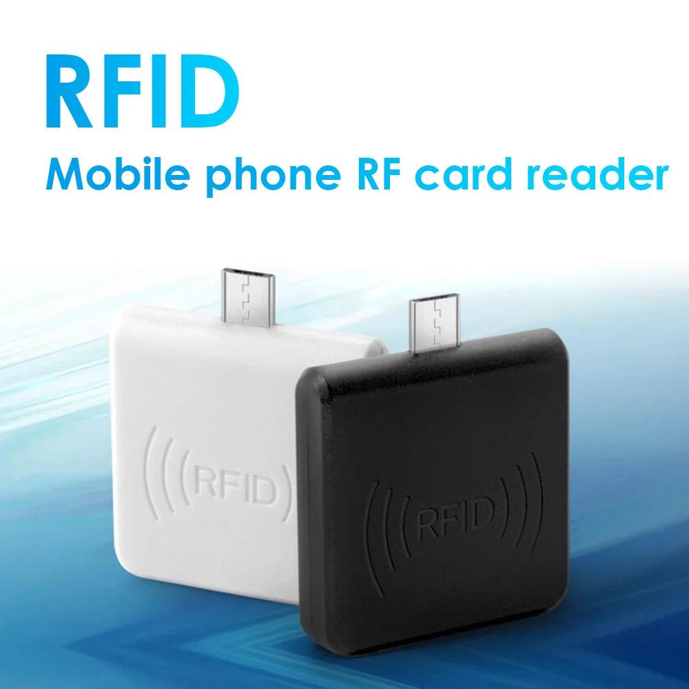 Mini Portable RFID ID Card Reader 125KHz USB Smart EM Card Reader for Win8 Android OTG Smart Phone Support Vue