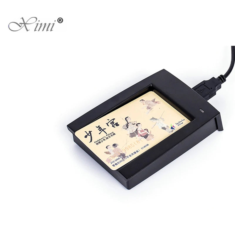 ZK CR10M USB Proximity Card Reader USB RFID MF 13.56MHZ Smart Card Reader For Door Access Control And Time Attendance Vue