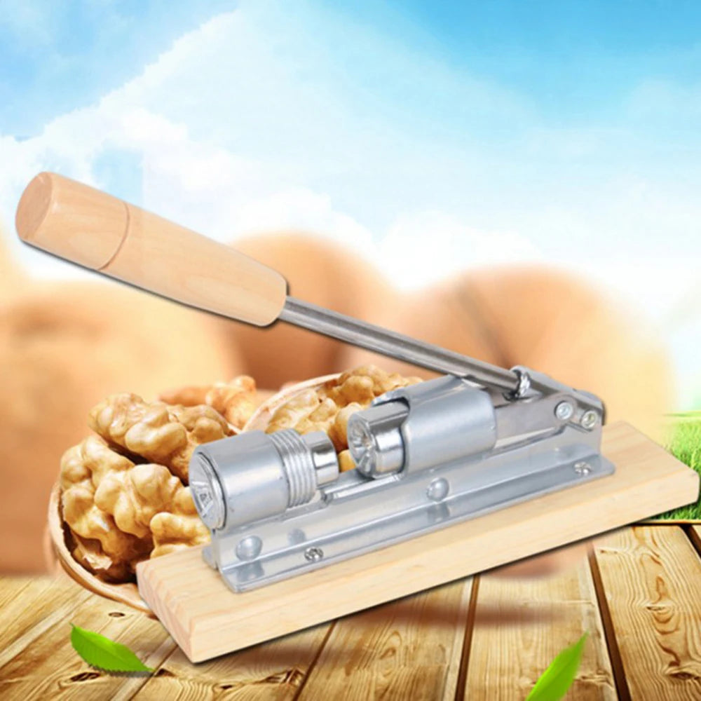 Nutcracker Crack Almond Tongs Nut Hazelnut Hazel Pecan Heavy duty Walnut Cracker Hazelnut Machine Kitchen Clamp Clip Tool Vue