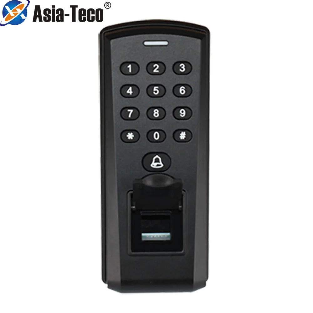 Fingerprint Access Control RFID card reader Biometric Door Access Control Keypad Password 125KHZ Card Reader Door Lock System Vue
