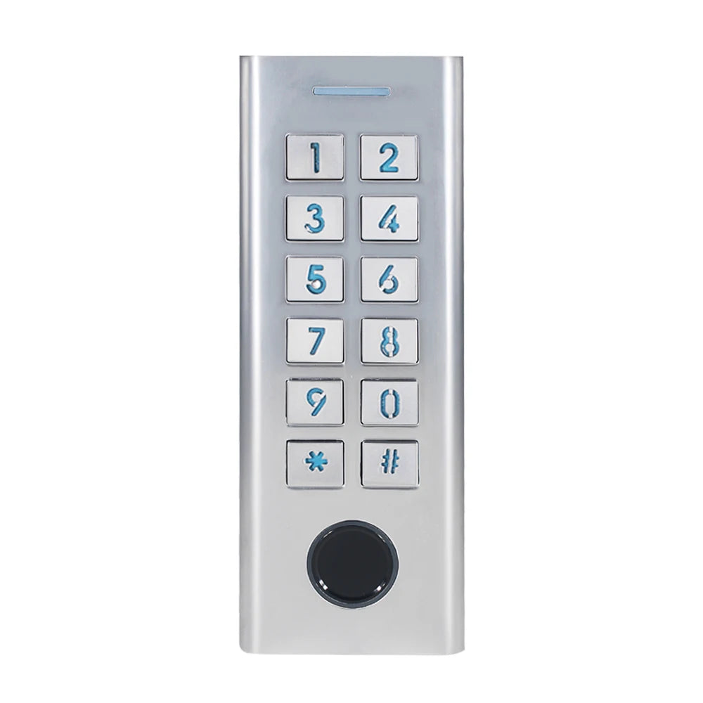 Metal fingerprint integrated card reader IP66 waterproof rfid door access control system Electronic Door Lock Reader Vue