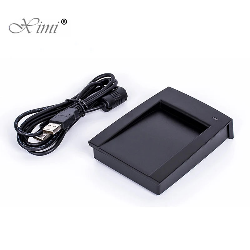 ZK CR10M USB Proximity Card Reader USB RFID MF 13.56MHZ Smart Card Reader For Door Access Control And Time Attendance Vue