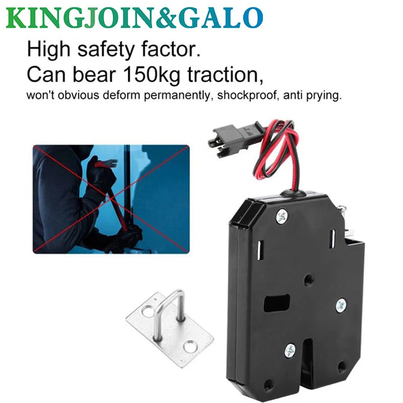 CE Certification 12V Electromagnetic Lock Energy-Saving Long-Life Electronic Locks For Cabinet Door Furniture Tools Vue